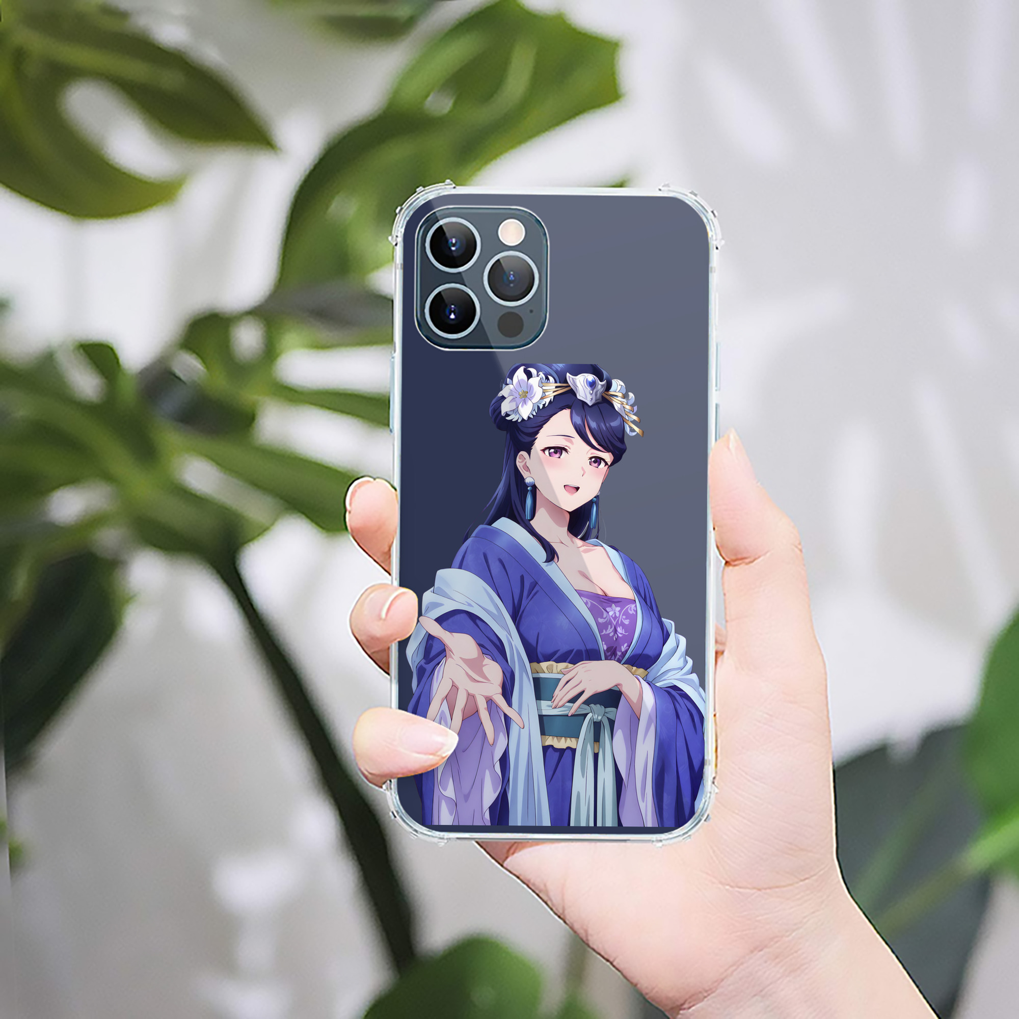 （画像用） 薬屋のひとりごと The Apothecary Diaries 【iPhone 12シリーズ対応】透明スマホケース（クリアソフトケース）
